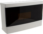 Distribution box wall mounted 12 modules, transparent door, IP40 ENC12STR | 4752255021366
