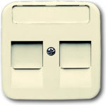 For modular jack with slide entrance. To fit only Art. No. 1810, 1812, 1814, 1816, 1818, 1819 and 1820. Size of labelling field: 41.5 x 10 mm. 2CKA001753A9975 | 4011395174487