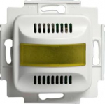 With yellow flashing light. Interrupting sound. Operating voltage: 9,5 - 28 V ac / 9,5 - 35 V dc. current consumption: 60 mA ac / 30 mA dc. Sound intensity / frequency: 78 dB / 2,3 kHz (intensity measured at a 30 cm distance). Sound disconnectable. 2 ...