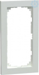 M-Pure Frame, 2-gang without centra l bridge piece, active white, M-Pur MEG4025-3625 | 4042811181086