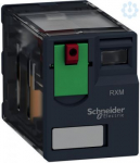 Miniature Plug-in relay, Zelio RXM 2 C/O 24 V AC 12A. range of product: Zelio Relay - series name: Miniature - product or component type: plug-in relay - device short name: RXM - contacts type and composition: 2 C/O - status LED: without - control ty ...