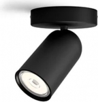 Luminaire PONGEE 1xNW 230V GU10 5.5W IP20 50581/30/PN Black 915005530701 | 8718696164785