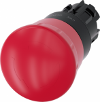 EMERGENCY STOP mushroom pushbutton, 22 mm, round, plastic, red, 40 mm, positive latching, acc. to EN ISO 13850, rotate-to-unlatch 3SU1000-1HB20-0AA0 | 4011209937758