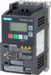 SINAMICS V20 1AC200-240V-15/+10% 47-63Hz Rated power 0.12 kW with 150% overload for 60 sec. Integrated filter C1 I/O interface: 4 DI, 2 DO, 2 AI, 1 AO Fieldbus: USS/MODBUS RTU with built-in BOP Degree of protection IP20/UL Op Variable: FSAA 68x142x10 ...