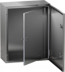 Internal door for Spacial WM encl. H400xW300 steel, RAL7035.Adjustable in depth. range of product: Spacial CRN, Spacial S3D - accessory / separate part type: door - device application: multi-purpose - mounting location: front side, step slide - produ ...