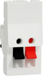 New Unica - loudspeaker socket - 1 module - white NU348718 | 3606489456108