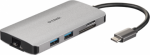 D-Link | 8-in-1 USB-C Hub with HDMI/Ethernet/Card Reader/Power Delivery | DUB-M810 | USB hub | USB Type-C DUB-M810 | 790069450471