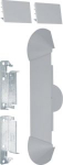 Wall cover plate for wall trunking BR 70x170mm halogen free in stone grey L33187030 | 4012740313933