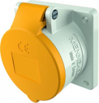 Panel mounted recept., 16A3p4h110V, IP44 1667 | 4015394214472