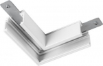 The mechanical L-connector connects two 48V TRACK systems around a corner. This allows it to blend in with the high-quality design concept. Suitable for used low voltage track systems, it is available in black or white. 1006576 | 4024163271707