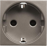 N2288.6 AN Socket outlet with srewless terminal, anthracite, 2 modules Zenit 2CLA228860N1802 2CLA228860N1801 | 8427238068312