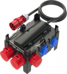 Distribution box ISCHL BV w/ 5x32A un 5x16A, 2*5x32A, 6*SSD, 2m H07RN-F 5G6 IP44, mobile 9130007 | 9003399391569