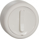 Surface Switch intermediate with screwless terminals white Renova WDE015831 | 3606489504700