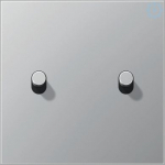 Centre plate with toggle lever "cylinder", aluminium, LS 1912 AL12-5R0 | 4011377174085
