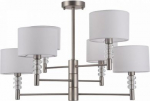 Chandelier Lincoln 6 X E14 (40W) nickel MOD527PL-06N | 4251110073859