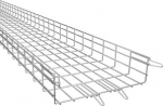 Mesh cable tray with integrated connection, 110x400x3000mm DZI 110X400_VEZ | 8595568939913