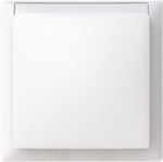 Single Frame with cover white 2518-WD-916 Saga 2TKA00005250 | 6438199012544