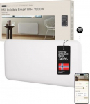 Smart Panel Heater Wifi, 1500W, 18-22 m&sup2;, IPX4, white PA1500WIFI4 | 7090019825391