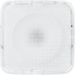 For ambient lightning. Light outlet downward. Flat construction type, almost flush with frame combinable. 2CKA001510A0016 | 4011395148440