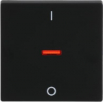 With imprint >0< and >I<. As cover for 2-pole or 3-pole flush-mounted on-off switch and 2-pole control on-off switch. 2CKA001751A3042 | 4011395129760