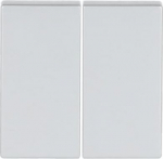 Rocker for Smart switch Two-part rocker aluminium silver - Platform 63 2CKA006730A0135 | 4011395275085