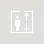 Cover for signaling light &ldquo;Elevator&rdquo; symbol   Cover for signaling light with white diffuser and   &ldquo;Elevator&rdquo; symbol for LED lights code: 8180.1, 8180.2   & 8181.5. 2CLA858119A1001 | 8427238193731