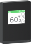 SmartX Cover Plate, for Sensor Base, Touchscreen, Setpoint, Override, Optimum Black Cover SXWSCDXSELXB | 3606481732477