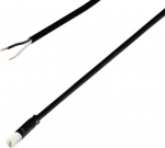 Wire for door-operated switch, L: 2000 mm, black 2500660 | 4028177918795