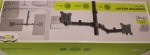 SALE OUT. Goobay Dual Monitor Mount Flex, Black | Goobay Dual Monitor Mount Flex | Swivel, Tilt, Rotation | 17-32 " | Maximum weight (capacity) 8 kg | DAMAGED PACKAGING | Black 58529SO | 2000001435595