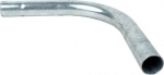 Elbow 90&deg; for steel wiring pipes without thread EN diameter 40 mm, hot dip galvanized, corrosion resistance 4 6340 ZN_F | 8595057634473