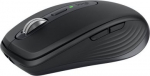 Logitech Logitech MX Anywhere 3S Mouse - RF Wireless + Bluetooth, Laser, 8000 DPI, Graphite | Logitech 910-006929 | 5099206111721