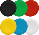 Push button cap, Harmony XB5, Harmony XB4, set of 6 colors plain cap for flush mounted push button ZBAF9 | 3606481340603