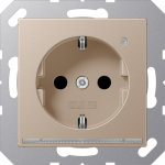 Schuko socket with LED pilot light A1520-OCHLNW | 4011377154940