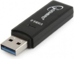 Memory card reader USB3 SD, Black UHB-CR3-01 | 8716309087704