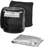 Waterproof junction box WP 0606 B with 5 pole terminals 6 mm2, black IP68 62000106 | 4012591123590