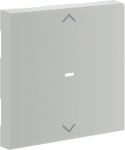 Rocker 1g, arrows, for Push-button-module, for Frontplate 55, hfr, lightgrey GW1AC7035 | 4012740981590