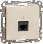 1xRJ45 data socket CAT5E STP beige Sedna Design SDD112461 | 3606481466389