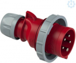 CEE Industrial Plug 5x32A (3P+N+PE) 6h IP67 SHARK red 70252-6 | 9003399157820