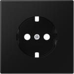 Plate for socket LS990, matt black LS1520PLSWM | 4011377188921