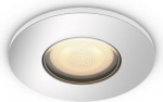 Hue Adore recessed luminaire, chrome 1x4.2W, 230V, IP44 White Ambiance 929003807801 | 8720169317956