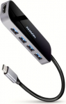 AXAGON SuperSpeed USB-C Combo 6in1 Hub | HMC-6H4A HMC-6H4A | 8595247907028
