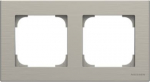 2gang frame, 8572 AI, stainless steel, Sky Niessen 2CLA857200A1401 | 8427238136264