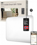 Smart Panel Heater Wifi, 700W, 8-11 m&sup2;, IPX4, white PA700WIFI4 | 7090019825322