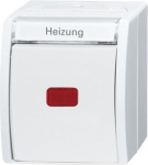 With red neon lens. With neon lamp. With labelling field. Labelling field 57.8 x 9.8 mm 2CKA001085A1623 | 4011395079461