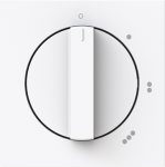 As cover for flush mounted three-step rotary switch. With zero position. For insert 2710 U. 2CKA001710A4149 | 4011395315620