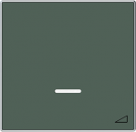 Color: Champagne Cover plate for universal push dimmer code: 8160.1 2CLA856010A1901 | 8427238227207