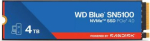 SSD SANDISK Blue SN5100 4TB M.2 NVMe 3D QLC Write speed 6700 MBytes/sec Read speed 6900 MBytes/sec 2.38mm TBW 1200 TB MTBF 1750000 hours WDS400T5B0E-00CPE0 WDS400T5B0E-00CPE0 | 718037906270