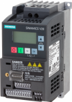 SINAMICS V20 1AC200-240V-15/+10% 47-63Hz Rated power 0.55 kW with 150% overload for 60 sec. unfiltered I/O interface: 4 DI, 2 DO, 2 AI, 1 AO Fieldbus: USS/MODBUS RTU with built-in BOP Degree of protection IP20/UL Op Variable: FSAB 68x142x128 (WxHx 6S ...