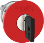 Emergency stop head, Harmony XB4, switching off, metal, red mushroom 40mm, 22mm, trigger latching ke ZB4BS944 | 3389110888881