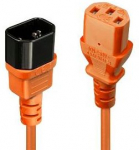 CABLE POWER IEC EXTENSION 2M/ORANGE 30475 LINDY 30475 | 4002888304757